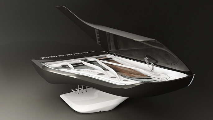 Piano Peugeot Design Lab pour Pleyel 008