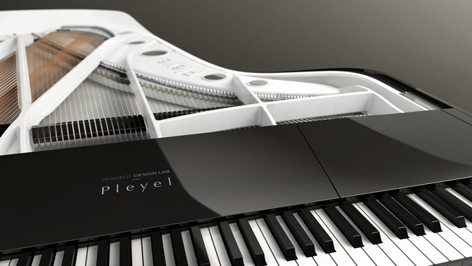 Piano Peugeot Design Lab pour Pleyel 009